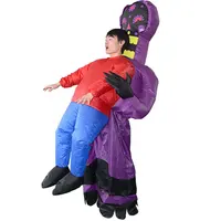Halloween Inflatable Trang Phục Hot Phong Cách Người Ngoài Hành Tinh Ma Tổ Chức Người Phải Đối Mặt Với Ma Inflatable Trang Phục
