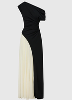 Robe longue plissée élégante et décontractée pour femme, sans manches, unie, coupe crayon ajustée, idéale pour les soirées et les fêtes, avec fermetures éclair
