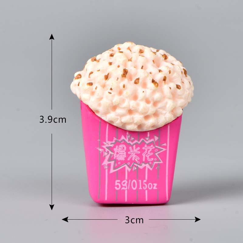 1 # Rose-rouge boîte pop-corn