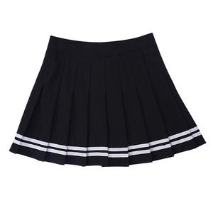 Nuova Gonna Corta Estiva Coreana 2025 a Vita Alta Plissettata Stile Accademico con Cintura <span class=keywords><strong>Stacci</strong></span>, Uniforme Scolastica a Trapezio 132 - Product Image 4