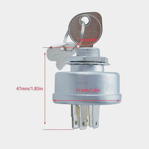 Interrupteur de démarrage pour tondeuse à gazon Mtd 925-0267, allumage à clé 5 broches pour tondeuses - Product Image 5