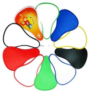 Бесплатный образец складной мини-вентилятор ручной складной нейлоновый рекламный складной ручной Вентилятор рекламный игрушечный летающий диск - Product Image 2