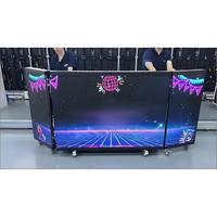 Écran LED pliable P2.6 P3.91 pour extérieur, 5000 nits, pour stand de DJ, festival de musique, scène, événement, mur vidéo