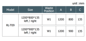 <span class=keywords><strong>Plato</strong></span> de <span class=keywords><strong>ducha</strong></span> para <span class=keywords><strong>caravana</strong></span> de Material ABS personalizado americano baño habitación húmeda 13,5 cm de profundidad izquierda derecha drenaje curvo sartenes y Bases de <span class=keywords><strong>Ducha</strong></span> - Product Image 4