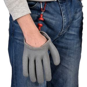 Gants de sécurité gris personnalisables en gros, résistants aux coupures et aux perforations, protection anti-coupure et anti-perforation pour la pêche, directement de l'usine - Product Image 5