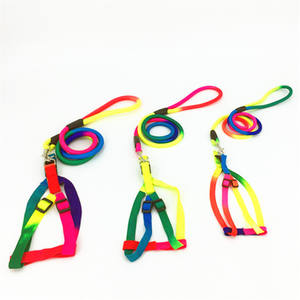 Venta al por mayor de fábrica, fabricantes coloridos, arnés para caminar con correa para perros de nailon ajustable personalizado - Product Image 3