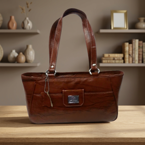 Women Genuine Leather Zipper Soft Waterproof Eco-Friendly Durable Large Capacity Clutch Portable Fashion Casual Handbag Waist - Product Image 1