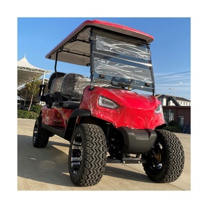 Vente en gros Voiture de golf 4 + 2 places au lithium Mini voiturettes de golf électriques 36V - Product Image 3