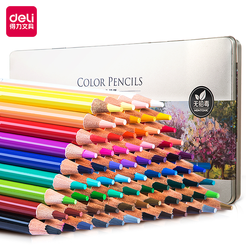 Deli 656 Color Pencil Sets - Perfect for Drawing Enthusiasts