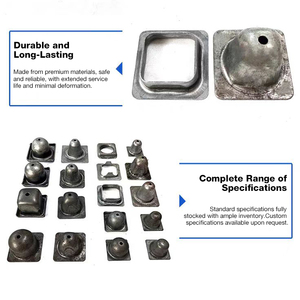 Étagères d'entrepôt industrielles robustes en acier inoxydable, boîtes de <span class=keywords><strong>stockage</strong></span> <span class=keywords><strong>logistique</strong></span> empilables, pieds de <span class=keywords><strong>palette</strong></span> - Product Image 6
