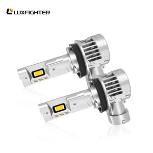 Luxfighter 신기술 Q66 9600lm H7 H11 9005 9006 헤드램프 <span class=keywords><strong>C6</strong></span> F30 프로젝터 플러그 LED 헤드라이트 전구 자동차 오토바이 트럭용 - Product Image 4