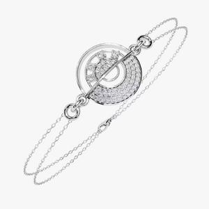 IGI Certifié Top Qualité Moissanite Tennis 14K Bracelet Tennis Bracelets Diamant Coupe Ronde - Product Image 1