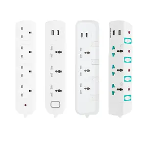 OSWELL 5 10 Amp Extension Cord 5 Sockets 5 Gang with india plug