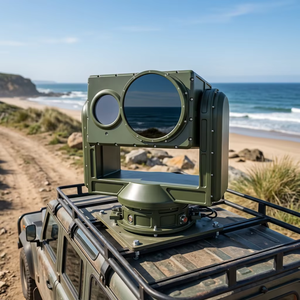 กล้องถ่ายภาพความร้อนความละเอียดสูง 20 กม. แบบ CMOS พร้อมระบบระบายความร้อน รองรับ PTZ บันทึกภาพ NVR ได้ 1 ปี มองเห็นในเวลากลางคืนอัตโนมัติสำหรับคน/รถยนต์/เรือ/โดรน - Product Image 5