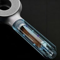 Pommeau de Douche ABS Style Moderne, Filtration Multi-Étapes, Élimination du Chlore, Nettoyage en Profondeur, Soin de la Peau, Têtes de Douche Filtrées pour Salle de Bain
