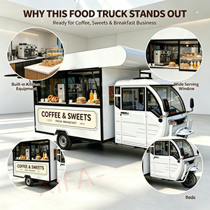 Food Truck Motorisé Nouvelle Génération Moteur Fiable Garantie Couvrante Évitez les Défauts Coûteux - Product Image 1