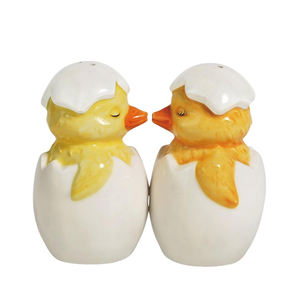 Tasse en céramique promotionnelle oiseaux d'amour ensembles de salière et poivrière ustensiles de cuisine - Product Image 2