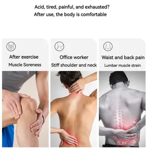 Équipement de gymnastique à domicile portable bâton de rouleau de massage musculaire du corps entier mince pour le dos et le cou
