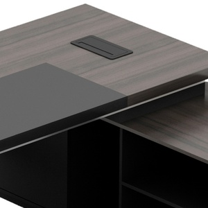 Boss Manger Luxury L Shaped Modular <b>Table</b> Furniture Modern Executive Office <b>Desk</b> for Commercial Furniture - Product Image 6