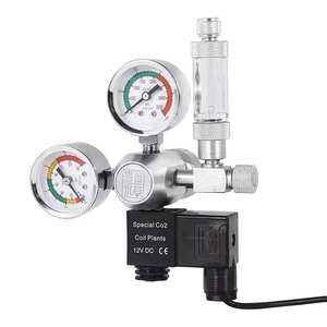 को2 नियंत्रण द्विध्रुवी विनियमन एल्यूमीनियम मिश्र धातु एक्वेरियम सहायक एक्वेरियम को2 दबाव कम वाल्व - Product Image 2