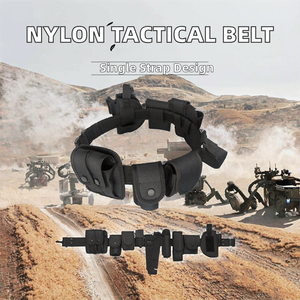 Ceinture tactique compatible MOLLE, ceinture ajustable pour la chasse, le camping, la survie, les pochettes pour équipement tactique - Product Image 2