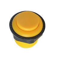 Bouton poussoir de Contact momentané rond de 28mm avec tondeuse pour machine de jeu-pièces de machine de jeu d'amusement-bouton de machine d'arcade