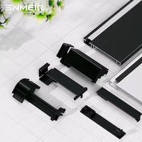 Solutions d'éclairage intelligent décoratives modernes : Plinthe LED en aluminium encastrée pour carrelage mural et de sol