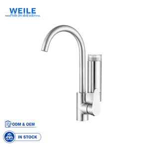 Rubinetto da Cucina Moderno in Acciaio Inox Spazzolato, Miscelatore Acqua Calda e Fredda con Filtro ACF Sostituibile, Girevole a 360° per Lavelli da Cucina - Product Image 1
