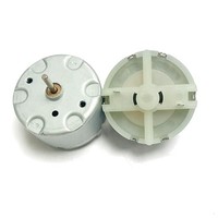 Motor DC Mikro 32mm RF-500tb-12560 Kecil Berbahan Brushed 1.5V 3V 4V 6V 9V 12V untuk Motor Penggulung Jam Tangan, Motor DVD, Motor Audio