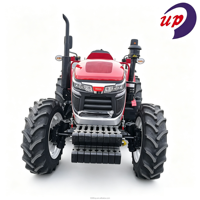 Tractor Agrícola 4x4 de Alta Eficiencia con Juego Completo de Implementos Opcionales para Plantación de Cultivos, Renovación de Terrenos y Transporte Agrícola