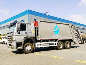 Camion à ordures authentique HOWO 23CBM à carburant diesel comprimé nouvel état Transmission manuelle Euro 5 commande d'exportation prêt à partir - Product Image 6