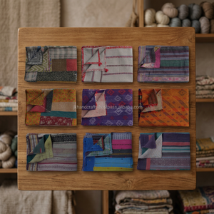 Manta Kantha Bordada Vintage al por Mayor - Product Image 3