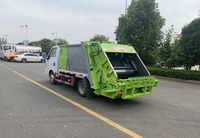 Urban Waste Collection Compactor Garbage Truck with Manual Transmission and Euro 5 Engine