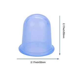 Cangkir Vakum Terapi Isap Silikon Medis, Cangkir Silikon Anti-selulit Bekam - Product Image 5
