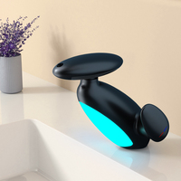Robinet de lavabo moderne à trou unique en alliage de zinc, robinet intelligent extractible, capteur sans contact, robinet de douche en cascade, céramique, eau chaude et froide
