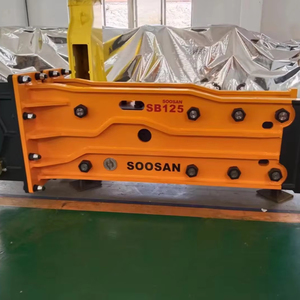 SOOSAN SB125 Martillos hidráulicos Excavadora de tipo superior Accesorios a gran escala Garantía de 1 año Repuestos gratuitos que incluyen cincel - Product Image 1