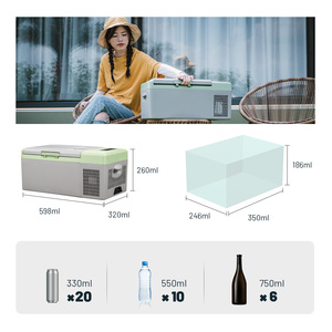 <span class=keywords><strong>Mini</strong></span> <span class=keywords><strong>Nevera</strong></span> Portátil Y16 con Puerto USB, Diseño Compacto, Opción de Energía Solar, Congelador con Asa para Auto, Hogar y Hotel - Product Image 4