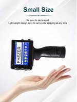 Imprimante thermique à jet d'encre portable 600 DPI haute précision P15 pour le codage des bouchons de bouteilles et des blisters pharmaceutiques