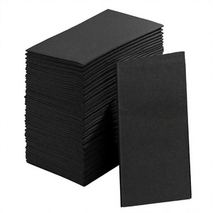 Hochwertige Einweg-Servietten 1-lagig aus Frischfaserpapier Leinenähnliches Gefühl Weiß 6-fach Gefaltet für Hotelgebrauch Hochzeiten & Geburtstage - Product Image 4