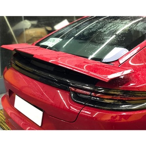 ชุดแต่งสปอยเลอร์หลังไฟฟ้ารุ่นปี 2022-2023 สำหรับ Porsche Panamera 971.2 แบบติดตั้งด้วยกาว เทป และสกรู - Product Image 4