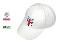 Gorra de béisbol suave personalizable de estilo americano patrón de letras impresas planas con logotipo bordado personalizado característica común de tela