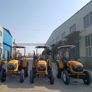 Tractores chinos de 50-70HP con capota amarilla para uso agrícola. - Product Image 4