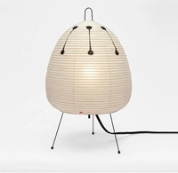 Lampe en papier de riz japonaise créative faite à la main en gros, décoration intérieure, lampe de chevet d'hôtel, lanterne en papier