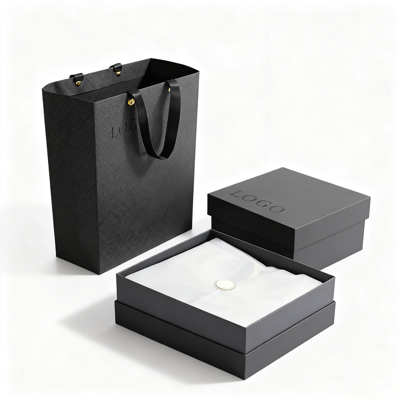 Custom Eco Friendly Recycled Materials Black