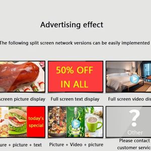 Grand lecteur d'écran LCD numérique mural d'intérieur ultra haute définition pour la publicité murale vidéo - Product Image 4