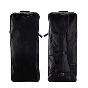 กระเป๋าใส่แพดเดิลบอร์ดแบบเป่าลม PF Classic Black Premium 600D ขนาดใหญ่ รุ่น PFBP13 ความจุเยอะ บรรจุได้ถึง 100 ปอนด์ - Product Image 1