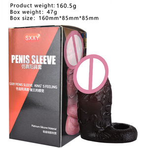 Anneau de Verrouillage Réaliste en Silicone Liquide Souple Épaissi et Creux, 100% Étanche, pour Hommes et Couples, pour une Vie Intime Adulte - Product Image 4