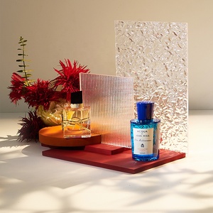 Tablero Acrílico Transparente Rectangular para Cosméticos, Decoración de Uñas, Accesorios de Fotografía, <span class=keywords><strong>Fondo</strong></span> con Efecto de Ondas de Agua - Product Image 6