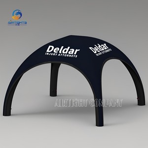 4m x 4mカスタムカラー屋外空気密封されたブランド広告のための膨脹可能なトレードショーのテント - Product Image 1