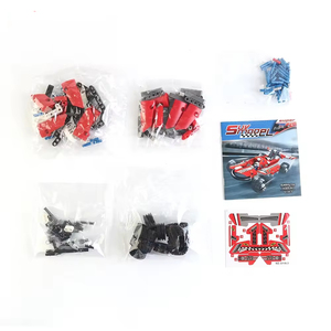 积木汽车玩具套装儿童益智教育DIY拼装车辆模型 - Product Image 4